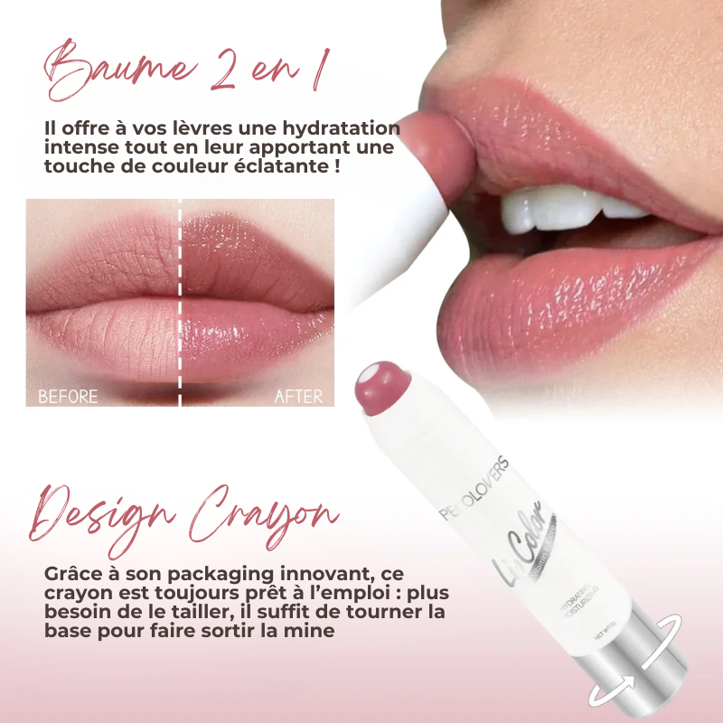 Baume à lèvres Crayon XL Hydratant & teinté
