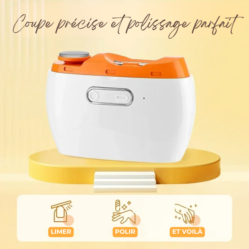 Coupe-Ongles Électrique Innovant - Polissage et Coupe