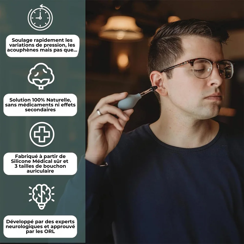Dispositif Soulagement de la Pression Intra-Auriculaire