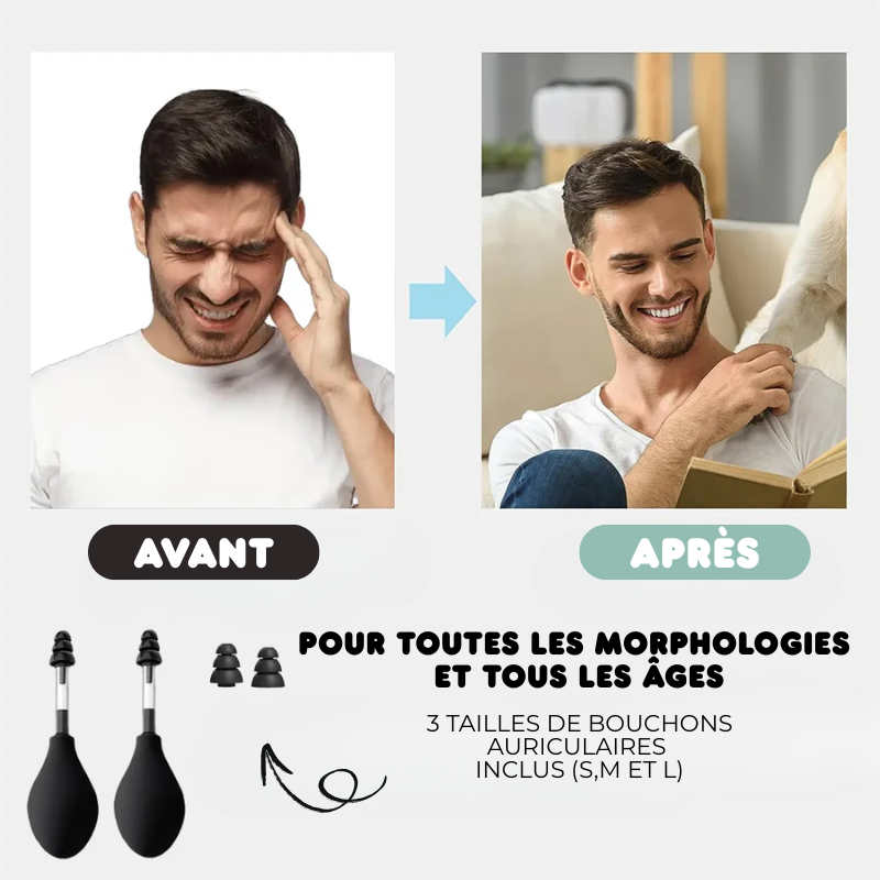 Dispositif Soulagement de la Pression Intra-Auriculaire