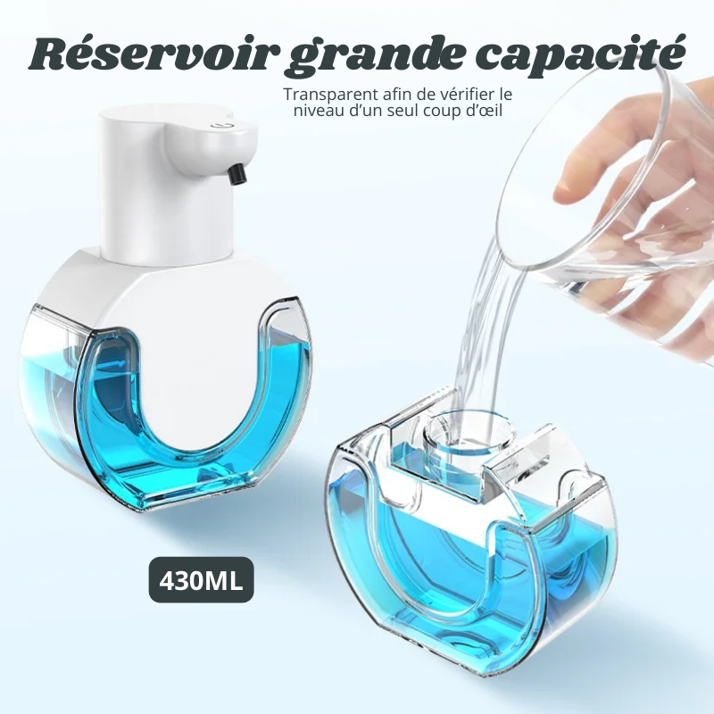 Distributeur de Savon Intelligent Sans Contact – Mousse & Liquide