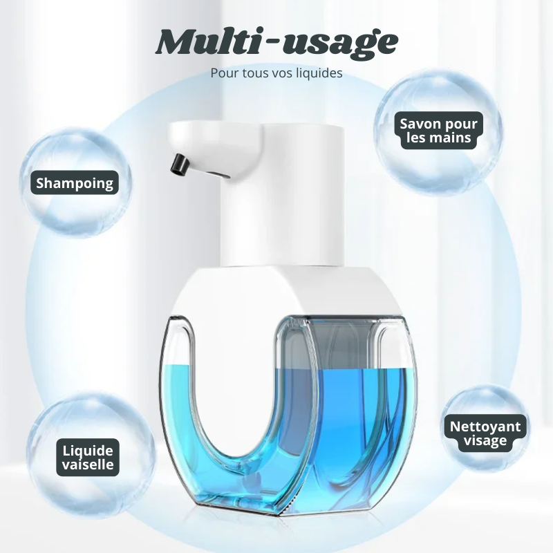 Distributeur de Savon Intelligent Sans Contact – Mousse & Liquide