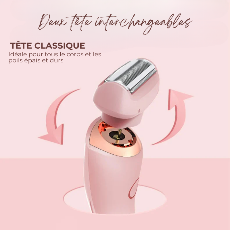 Épilateur 2 en 1 Doux Corps Complet Wet & Dry