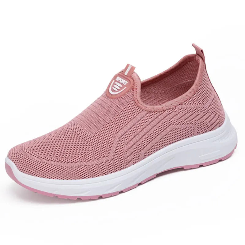 Baskets Femme Confort Respirant Sans Lacets