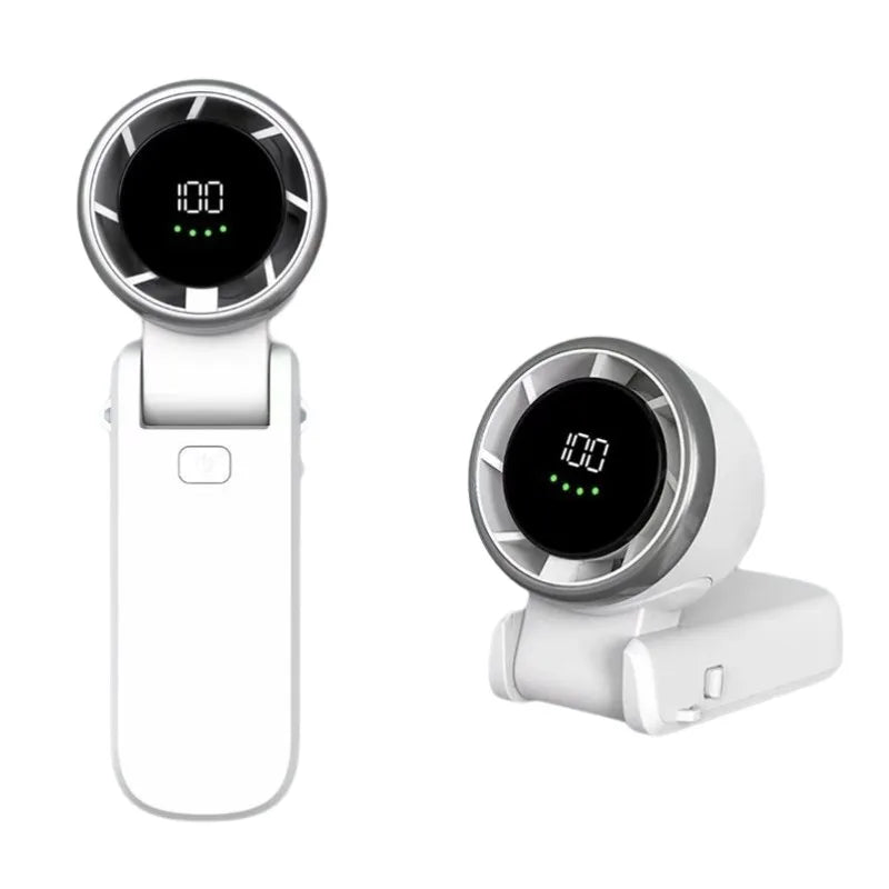 TurboBreeze Go - Ventilateur Sans Pales à Clip Rechargeable