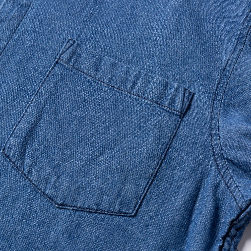 Chemise en Jean à Manches Longues Homme