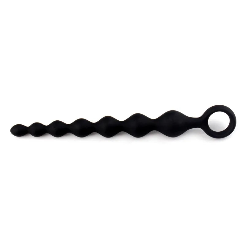 Chaîne perles anales en silicone 20cm