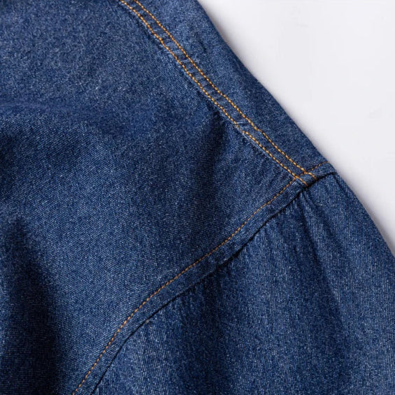 Chemise en Jean à Manches Longues Homme