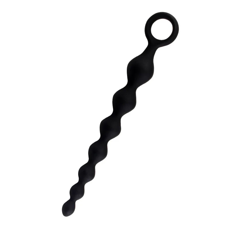 Chaîne perles anales en silicone 20cm