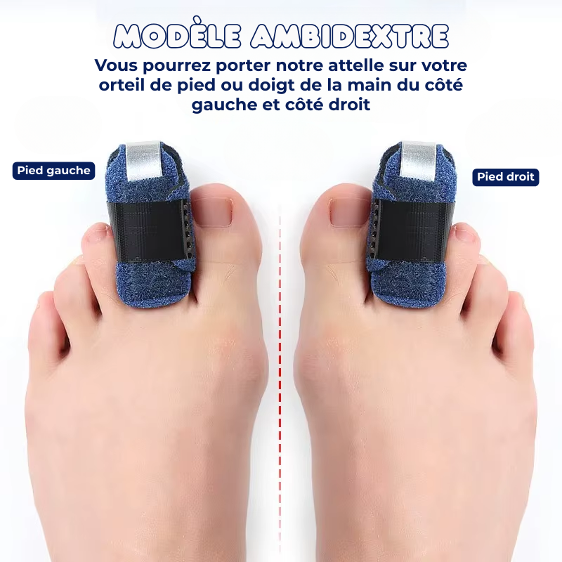 Attelle Redresseur pour Orteils Marteau et Griffe - 1 ACHETÉE = 1 OFFERTE