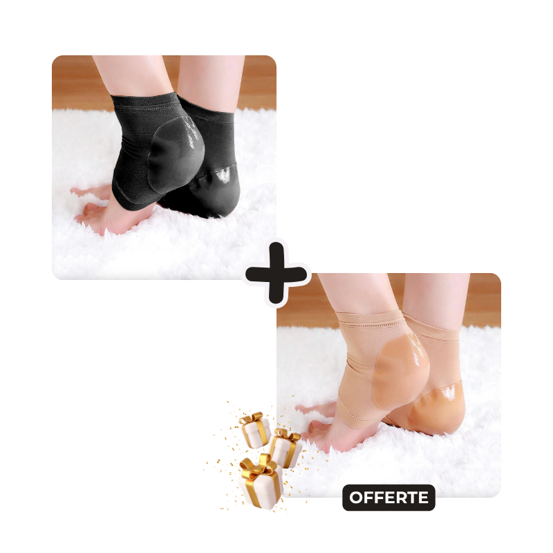 Chaussettes de Protection SmartGel pour Talon - 1 PAIRE ACHETÉE = 1 OFFERTE
