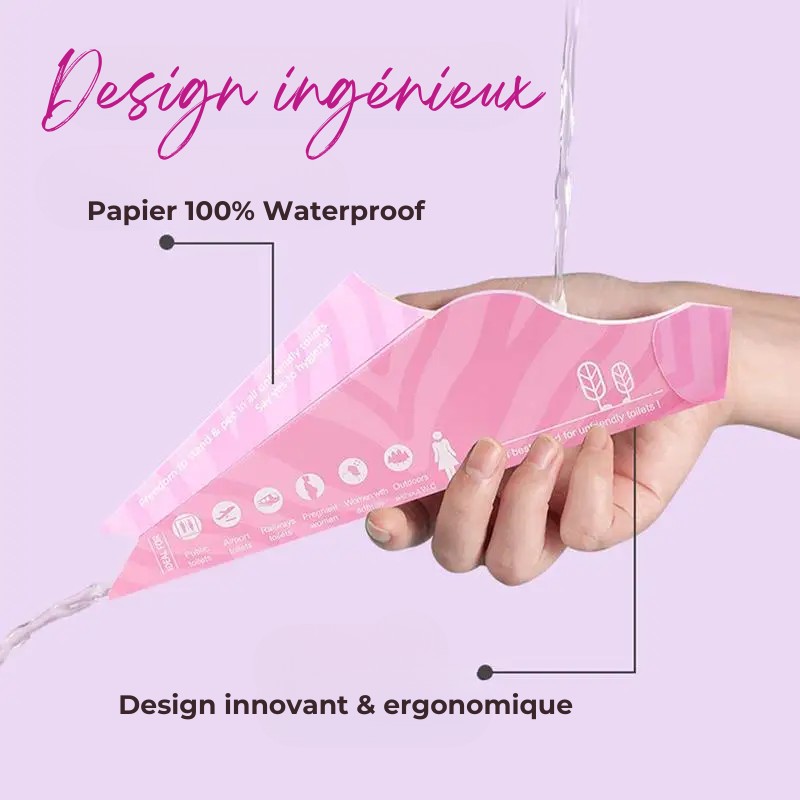 10x Urinettes Jetables 100% Hygiéniques