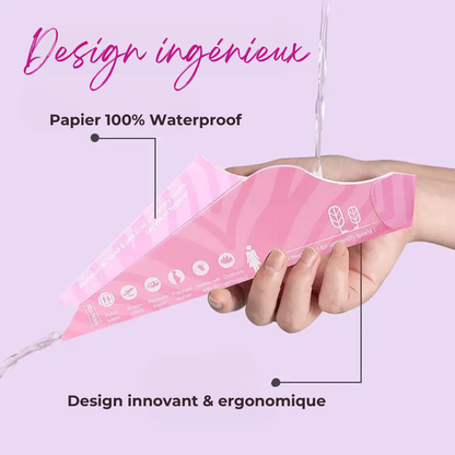 10x Urinettes Jetables 100% Hygiéniques