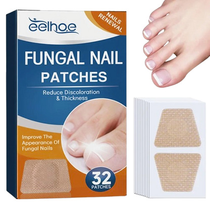32x Patchs de Traitement Anti-Mycose pour Pieds