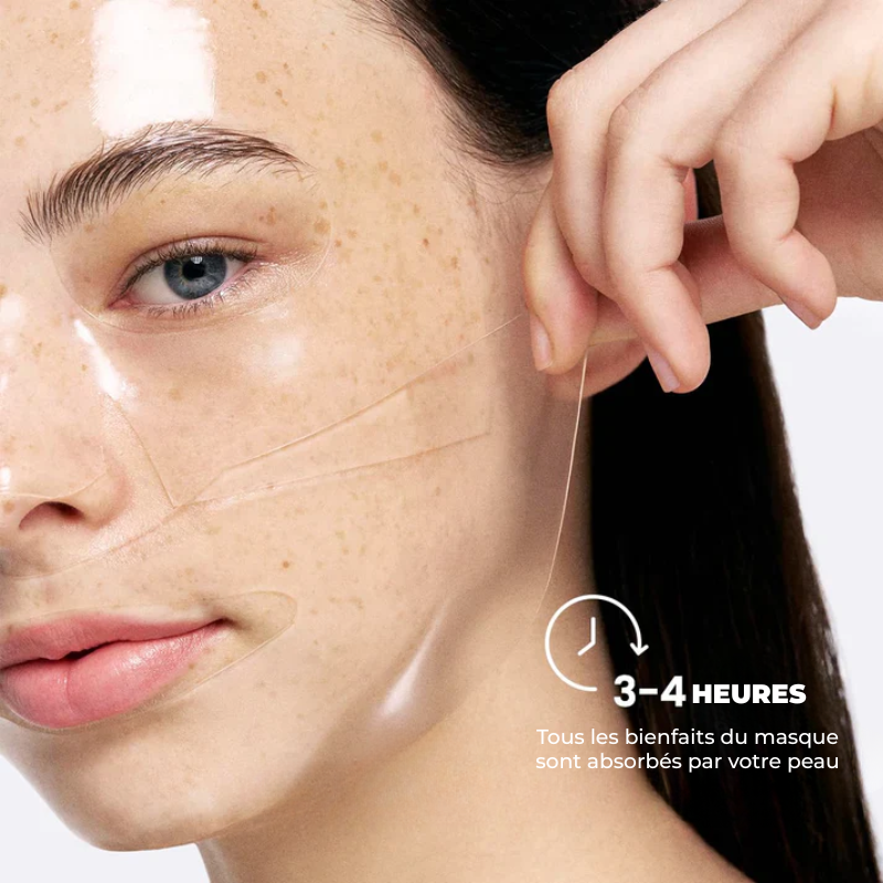 5x Masques au Collagène Intense - Peau Repulpée et Hydratée