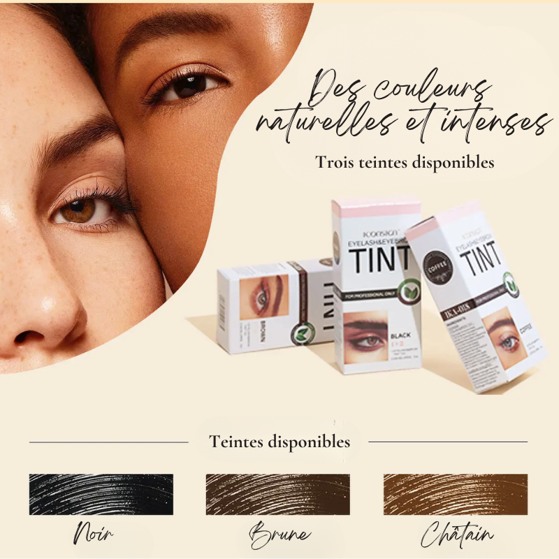 BROW & LASH Color - Kit Teinture Semi-Permanente Sourcils & Cils