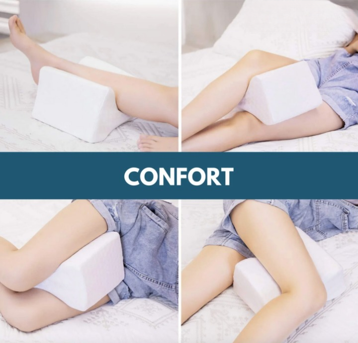 Coussin Jambes & Hanches – Soutien Ergonomique Nuit