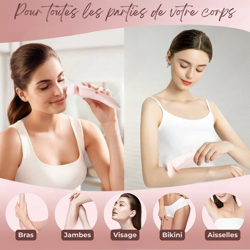 Épilateur 2 en 1 Doux Corps Complet Wet & Dry