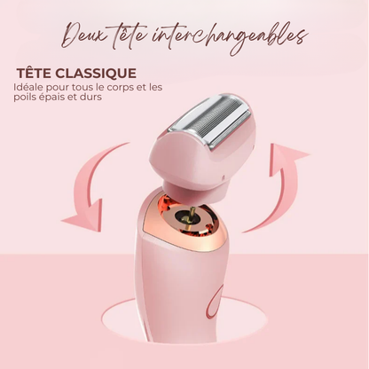 Épilateur 2 en 1 Doux Corps Complet Wet & Dry