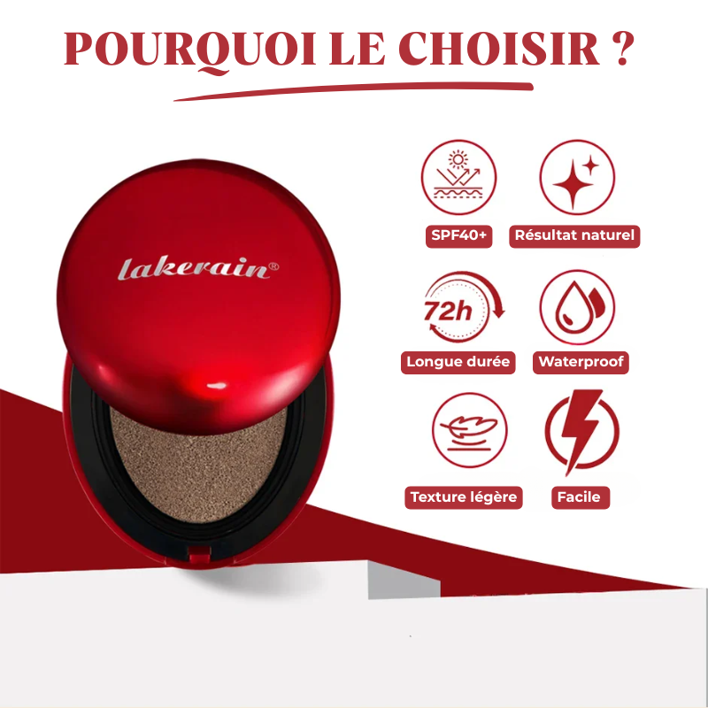 Fond de Teint Cushion Couvrance Optimale & Longue Durée