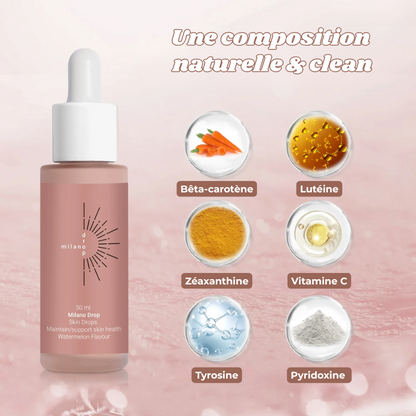 Gouttes Autobronzantes pour Visage et Corps - Résultat Naturel