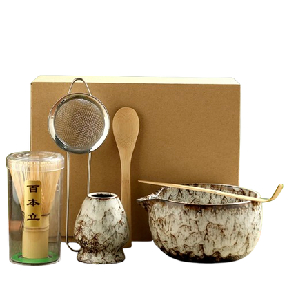 Kit Complet pour Matcha Japonais - 6PCS