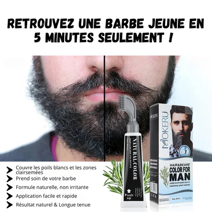 Kit Teinture Semi-Permanente pour Barbe