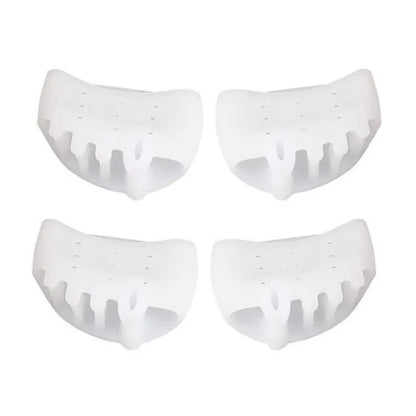 4x Coussinets en Silicone pour l'avant-pied - Alignement des orteils