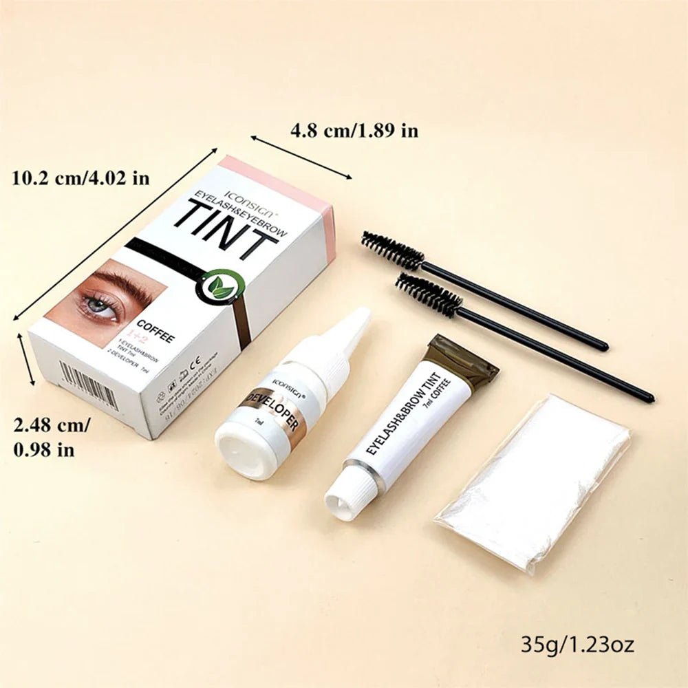 BROW & LASH Color - Kit Teinture Semi-Permanente Sourcils & Cils