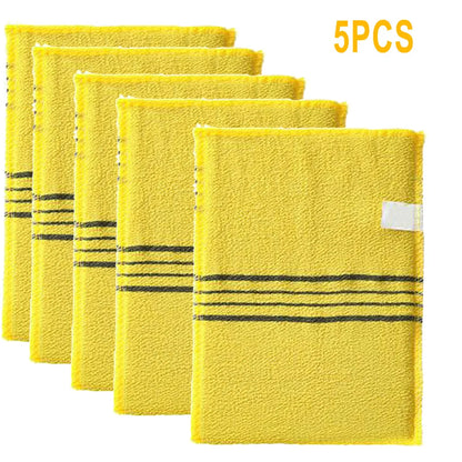 Gants Exfoliants Douche – Lot de 5 Colorés