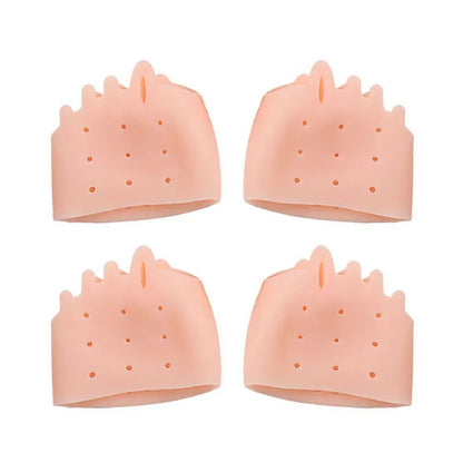 4x Coussinets en Silicone pour l'avant-pied - Alignement des orteils