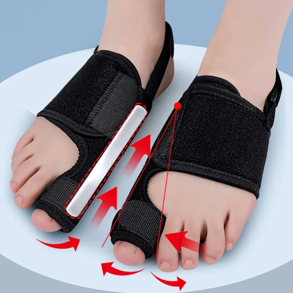 Attelle Hallux Valgus Réglable avec Barre Métallique