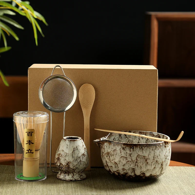 Kit Complet pour Matcha Japonais - 6PCS
