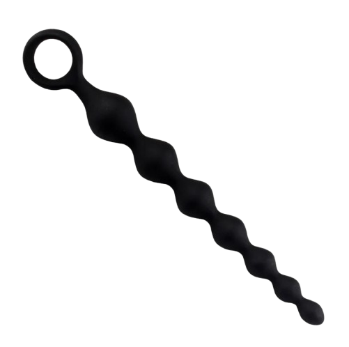 Chaîne perles anales en silicone 20cm