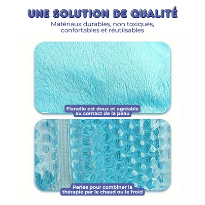 Compresse Thérapeutique Multizones Chaud & Froid en Perles de Gel