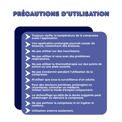 Compresse Thérapeutique Multizones Chaud & Froid en Perles de Gel
